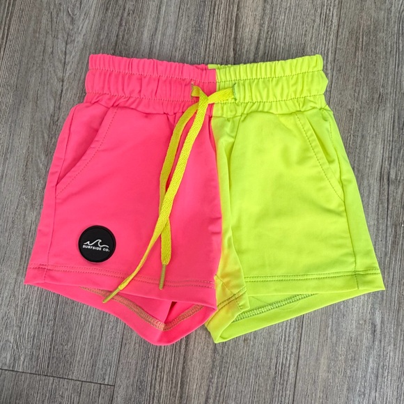 Surfside Co Other - Surfside Co Neon Hybrid Swim Shorts 18/24 months